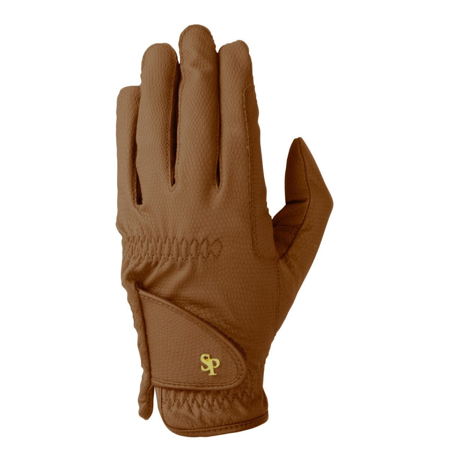 Supreme Products Pro Performance Show Ring Gloves Tan - Size 8.5 - Tan