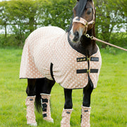 Supreme Products Dotty Fleece Rug - Luxurious Latte