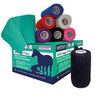 Vetset Wraptec Cohesive Bandage - 100Mm - Black