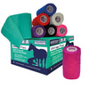 Vetset Wraptec Cohesive Bandage - 100Mm - Pink