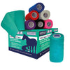 Vetset Wraptec Cohesive Bandage - 100Mm - Green