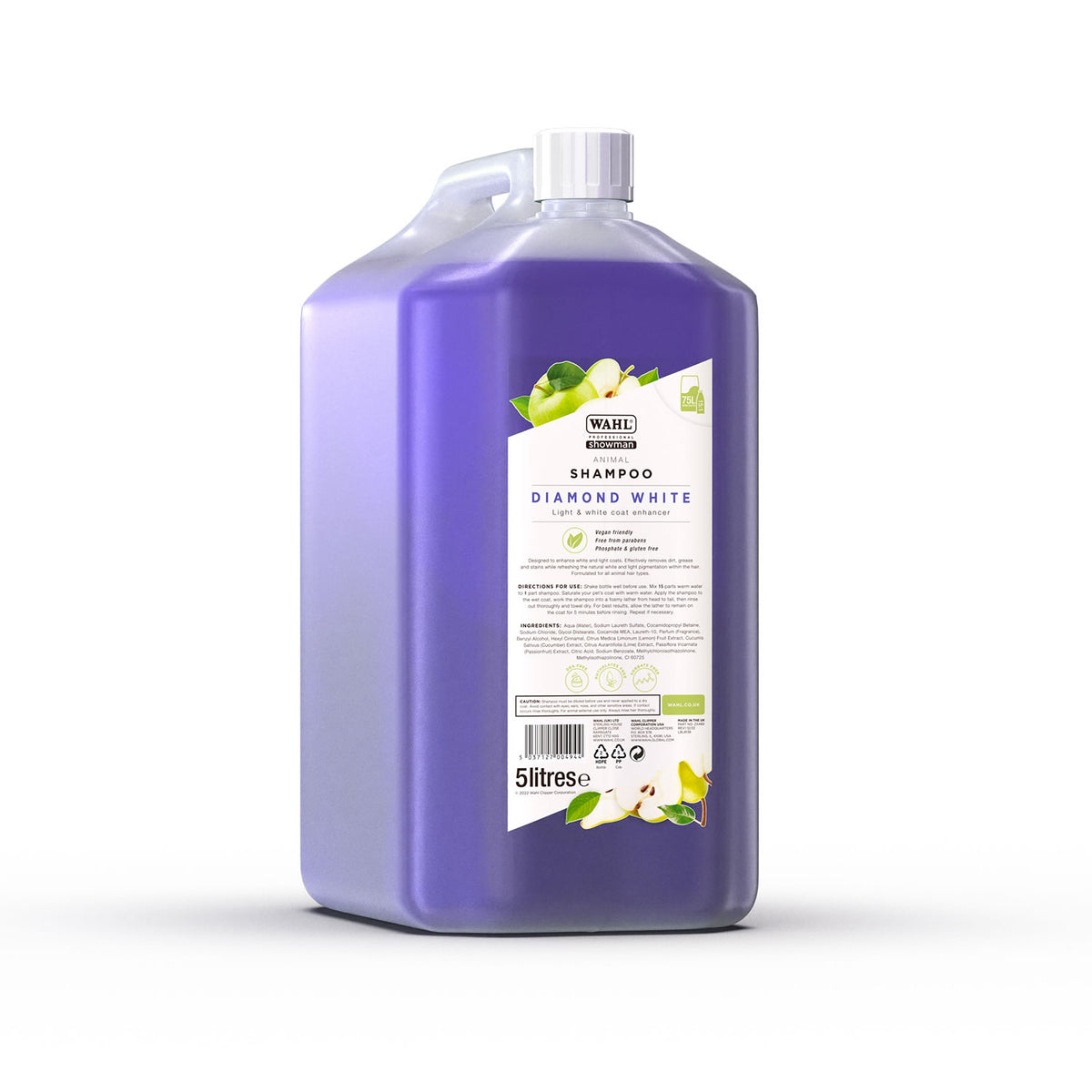 Wahl Diamond White Shampoo Concentrate - 5 Lt