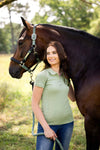 LeMieux Classique Polo Shirt - Fern image 5