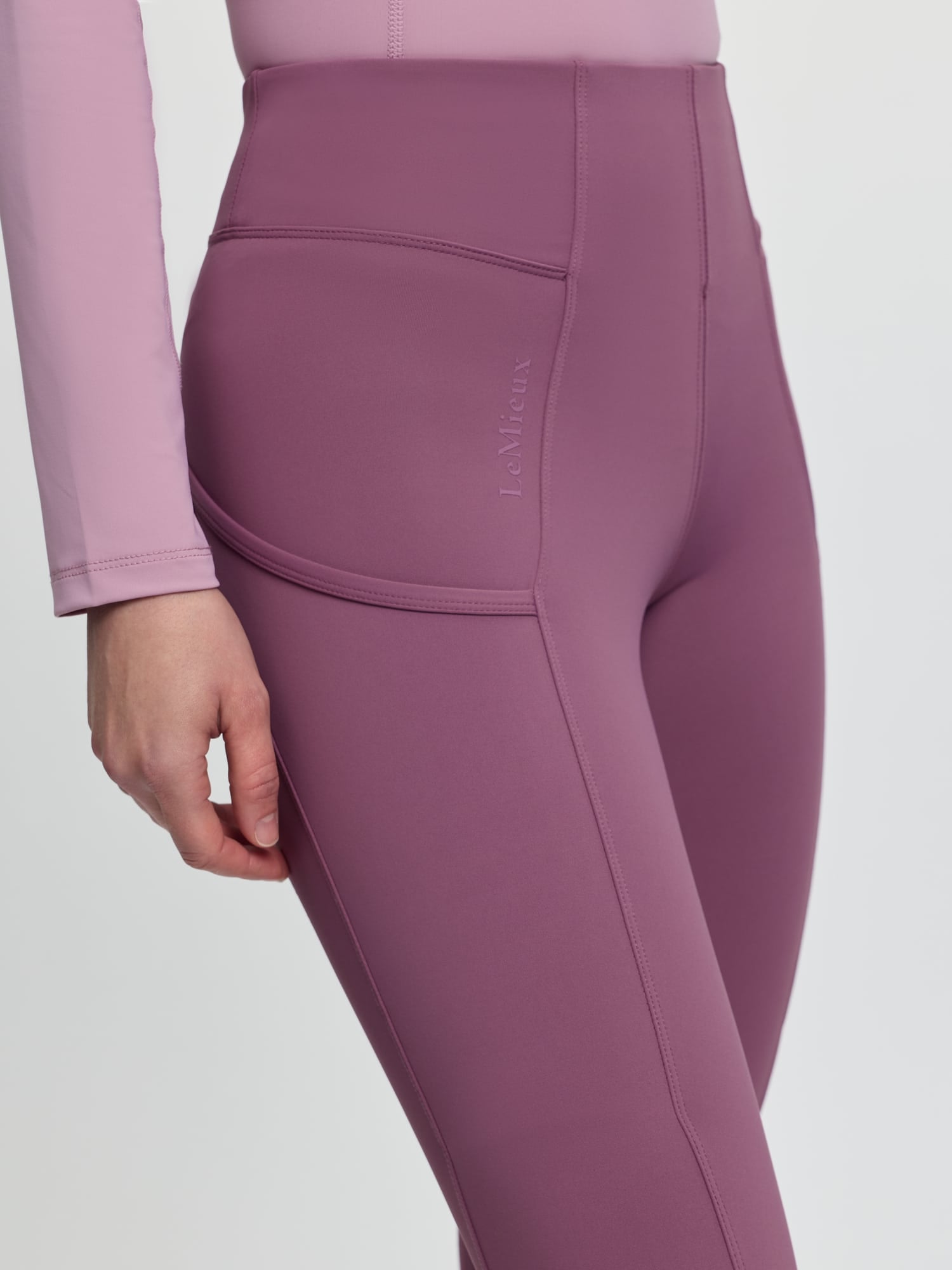 LeMieux Naomi Pull On Breech - Mallow image 1