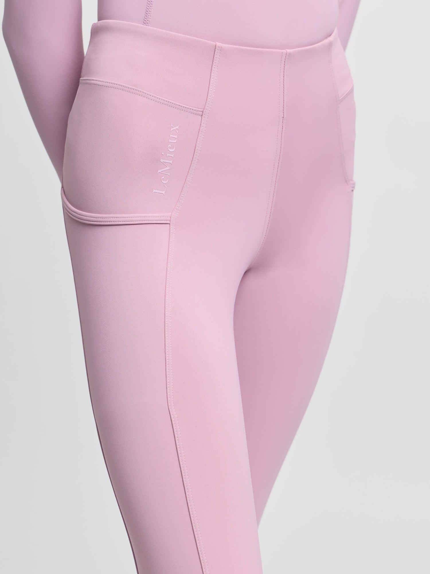 LeMieux Young Rider Orla Pull On Breech - Fondant image 3