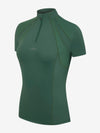 LeMieux Mia Mesh Short Sleeve Base Layer - Hunter Green image 0