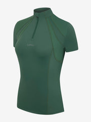 LeMieux Mia Mesh Short Sleeve Base Layer - Hunter Green image 0