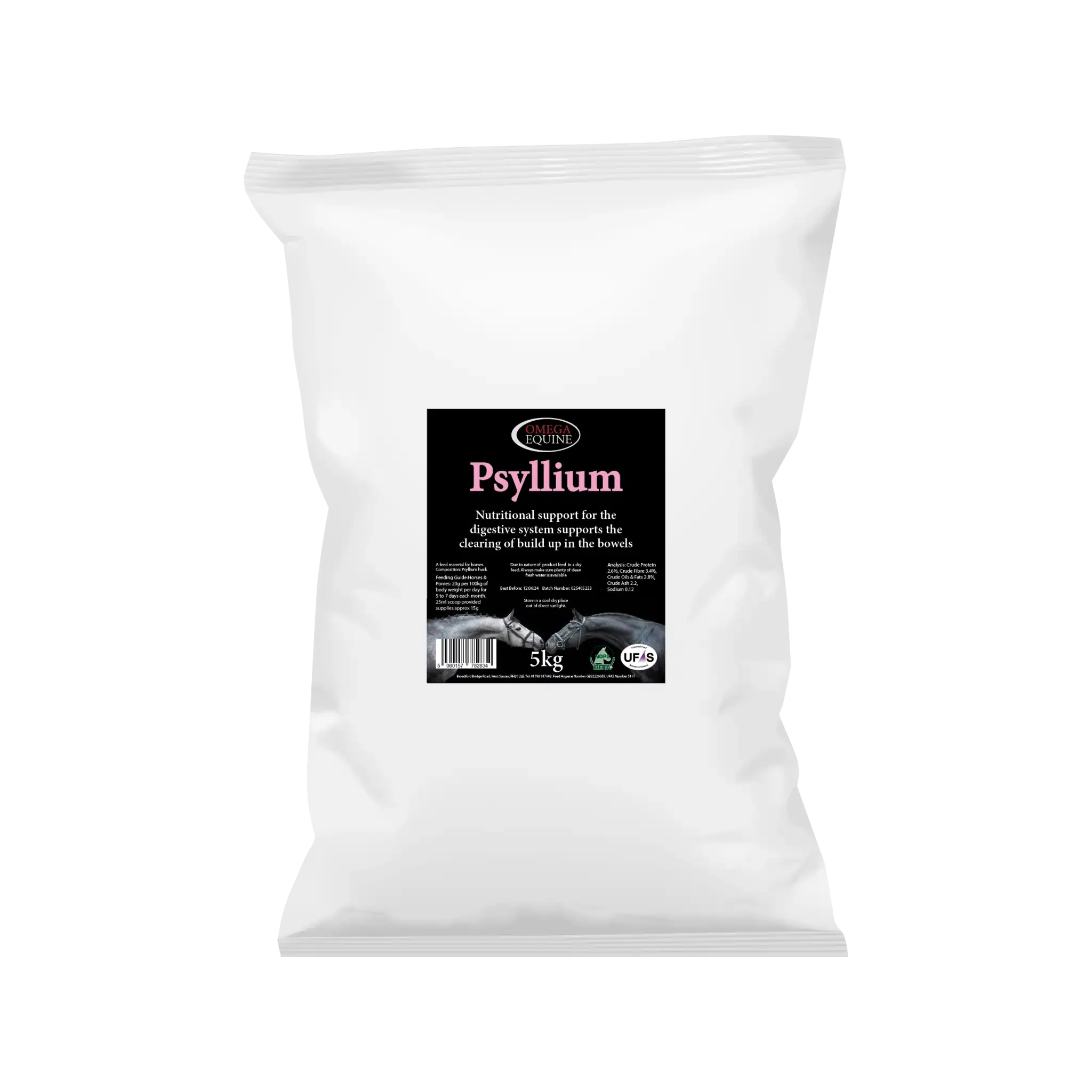 Omega Equine Psyllium - 5 Kg