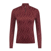 LeMieux Fleur Base Layer - Merlot image 0