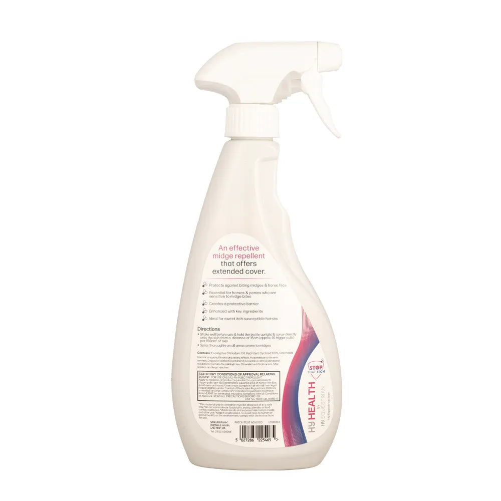 HyHEALTH STOP THAT ITCH! Fly Shield Spray by Hy Equestrian image 1