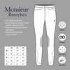 LeMieux Monsieur Mens Breeches - White image 1