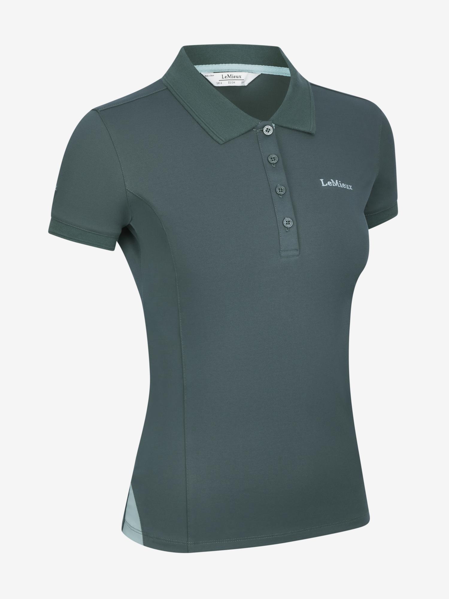 LeMieux Classique Polo Shirt - Petrol image 3