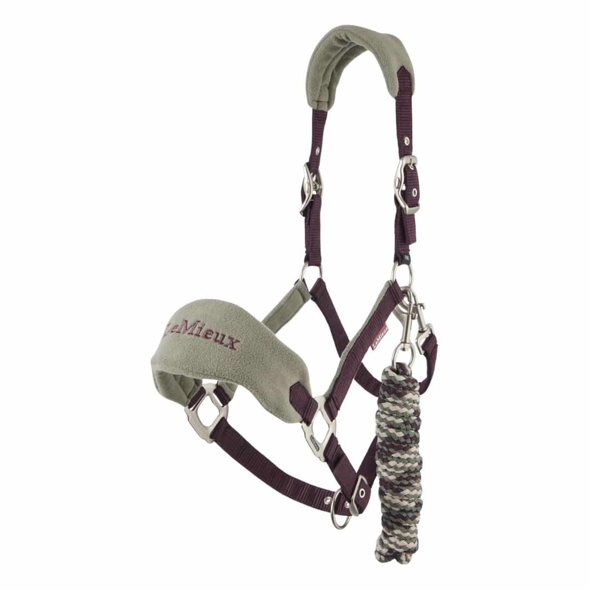 LeMieux Vogue Headcollar & Leadrope - Damson