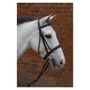 Hy Equestrian Padded Cavesson Bridle with Rubber Grip Reins image 0