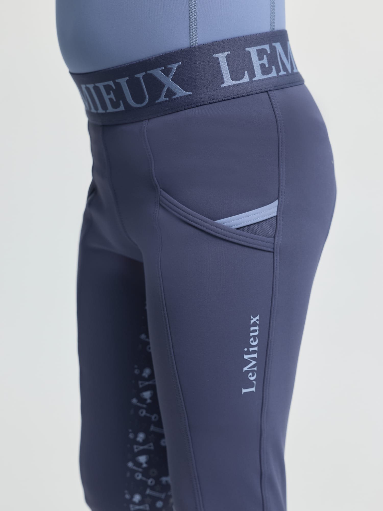 LeMieux Mini Pull On Breech - Shadow image 2