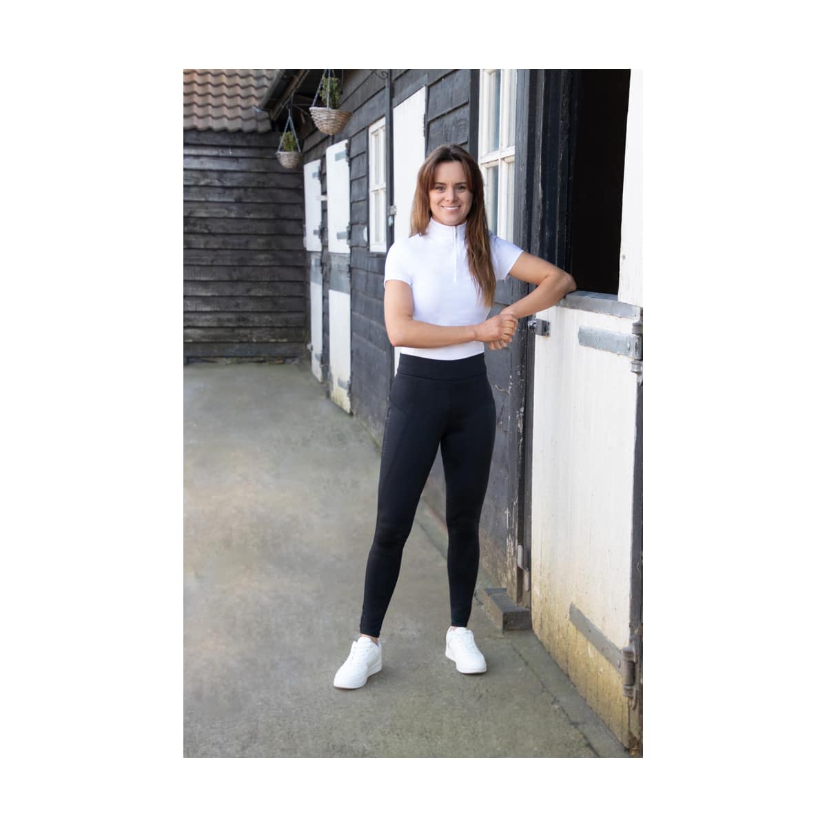 Hy Equestrian Melton Riding Tights image 0