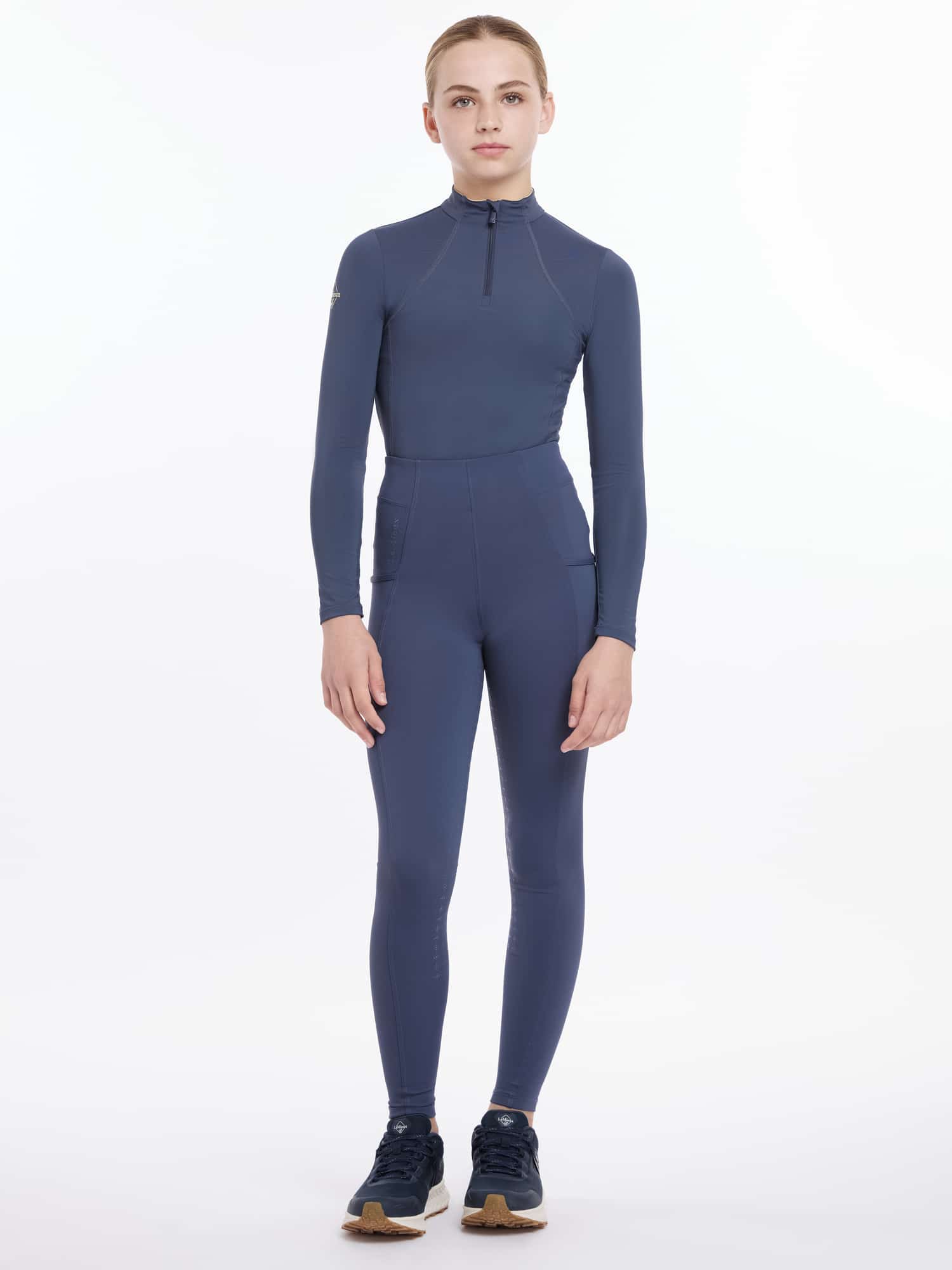 LeMieux Young Rider Orla Pull Ons - Dusk Blue image 3