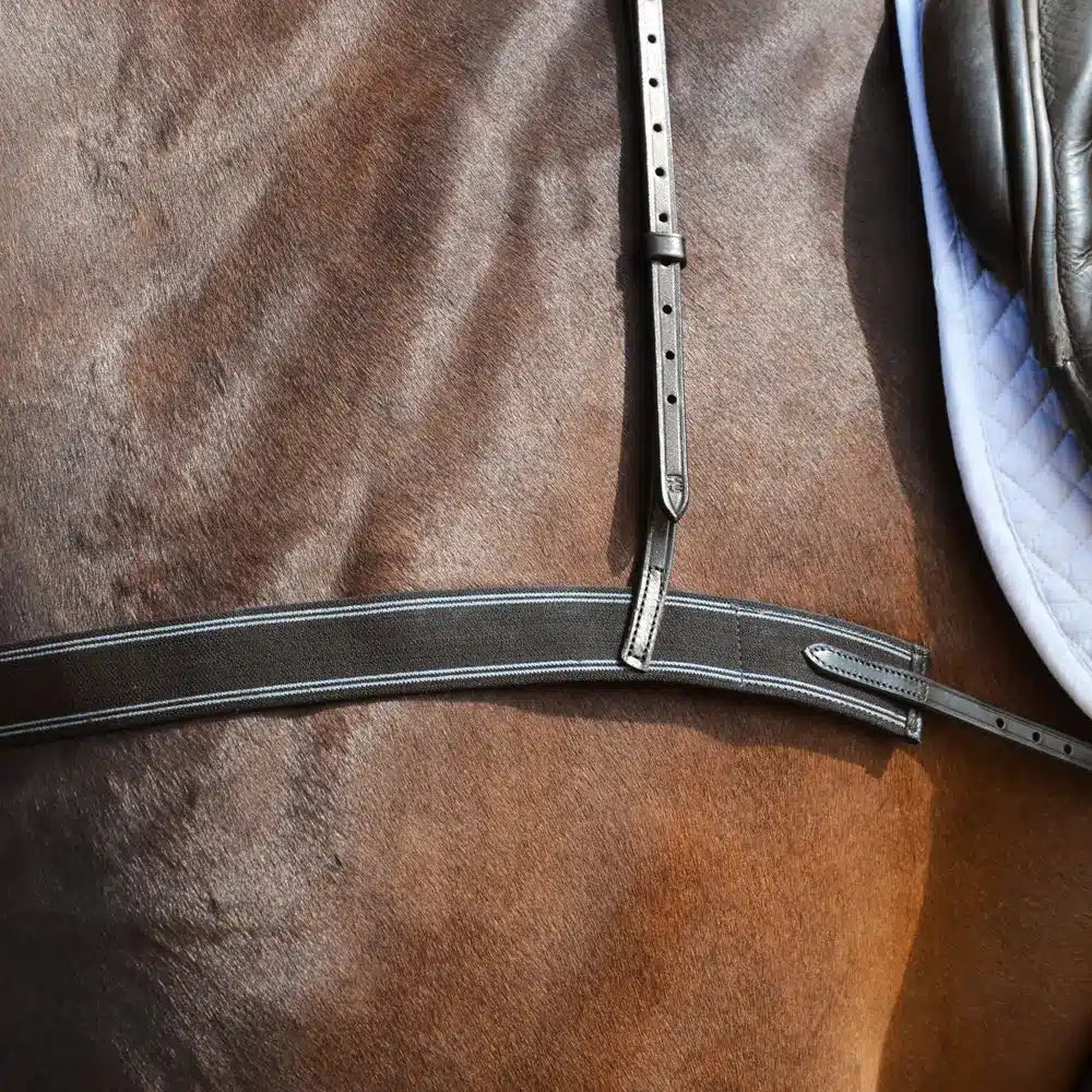 Hy Equestrian Elastic Breastgirth - Brown image