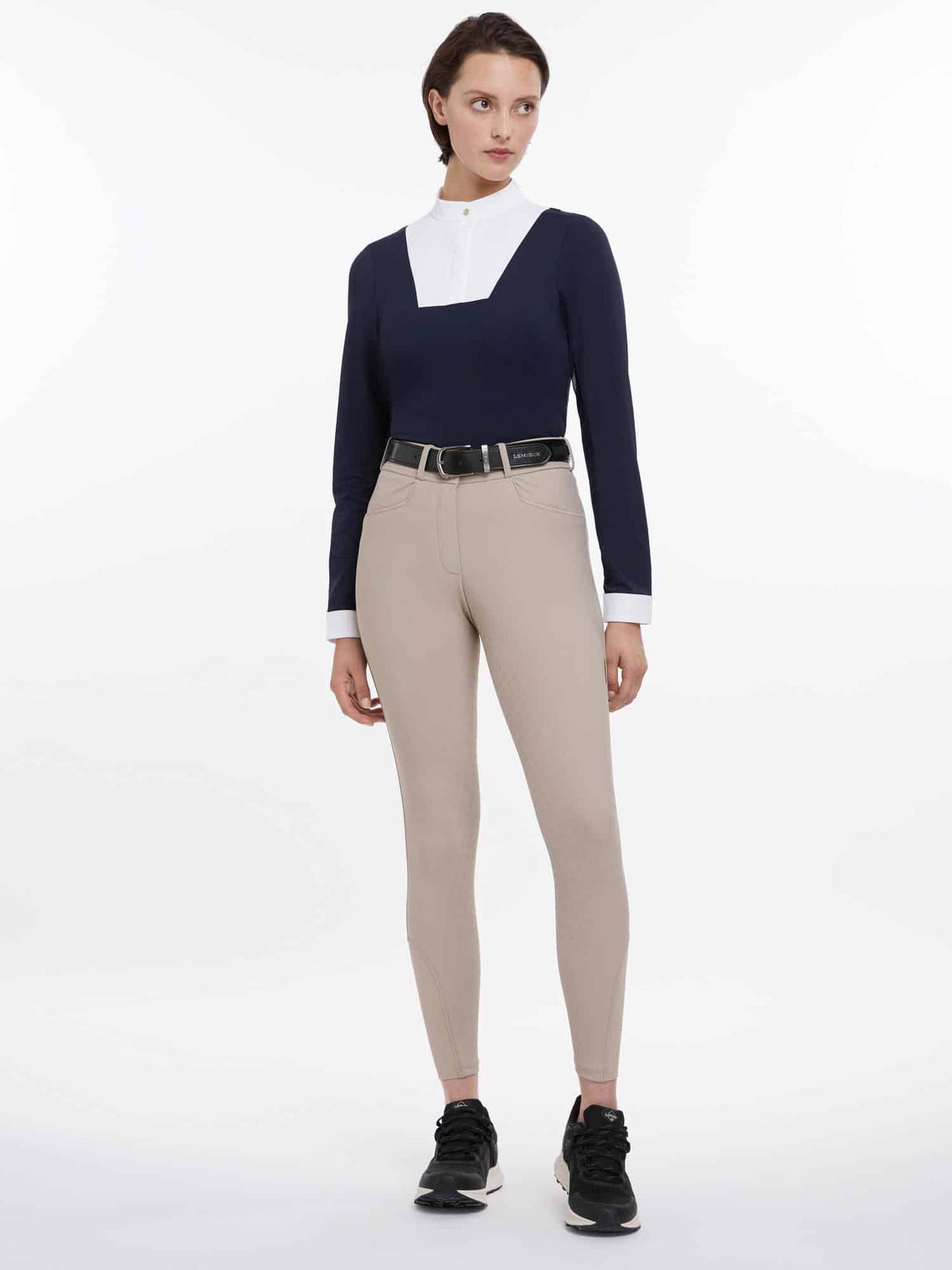 LeMieux Isabelle Full Seat Breeches - Almond image 3