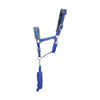 Hy Sport Active Head Collar & Lead Rope - Full, Cobalt Blue image