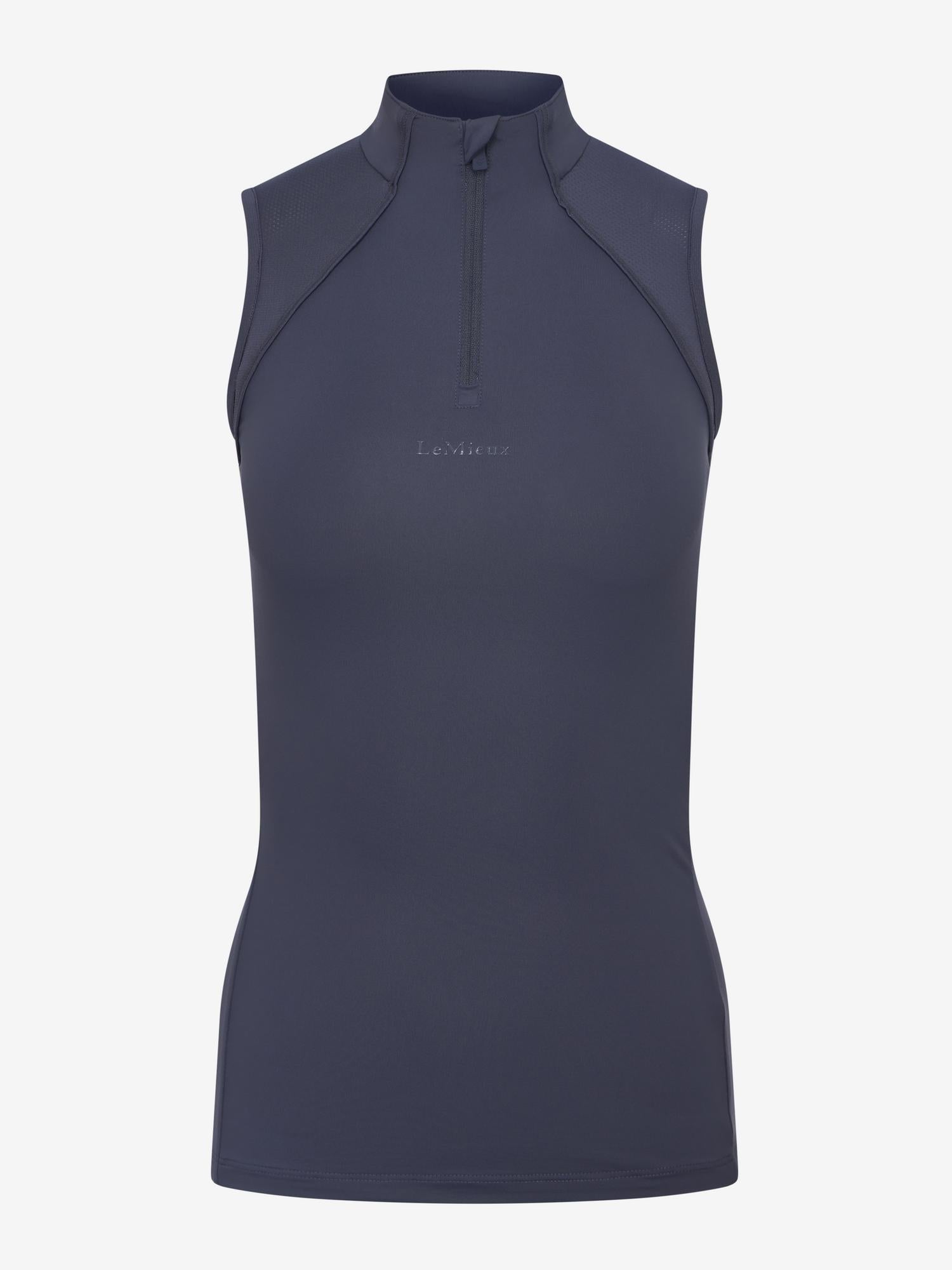 LeMieux Maria Mesh Sleeveless Baselayer - Dusk Blue image 0
