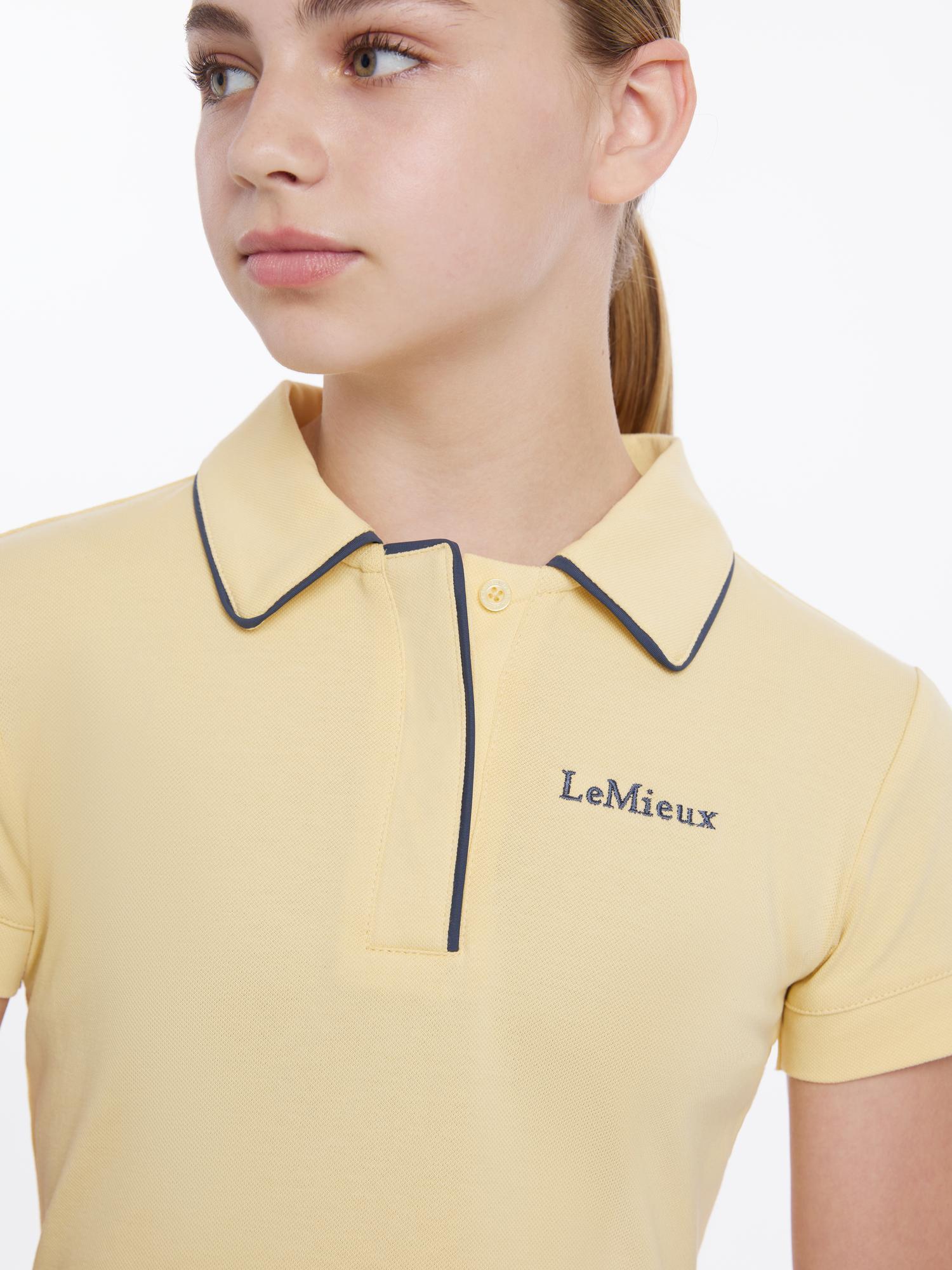 LeMieux Young Rider Polo Shirt - Mimosa image 2