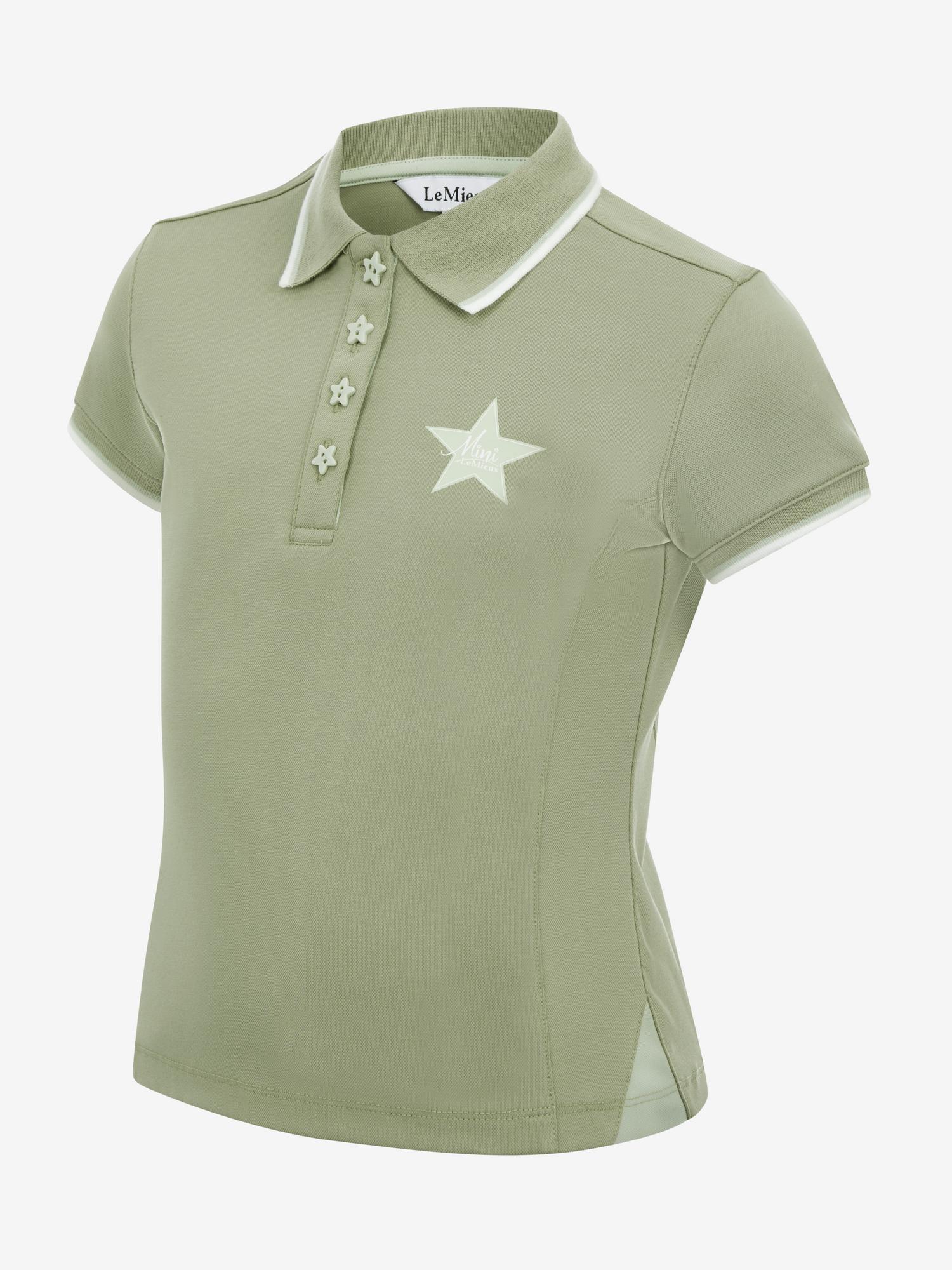 LeMieux Mini Polo Shirt - Fern image 2