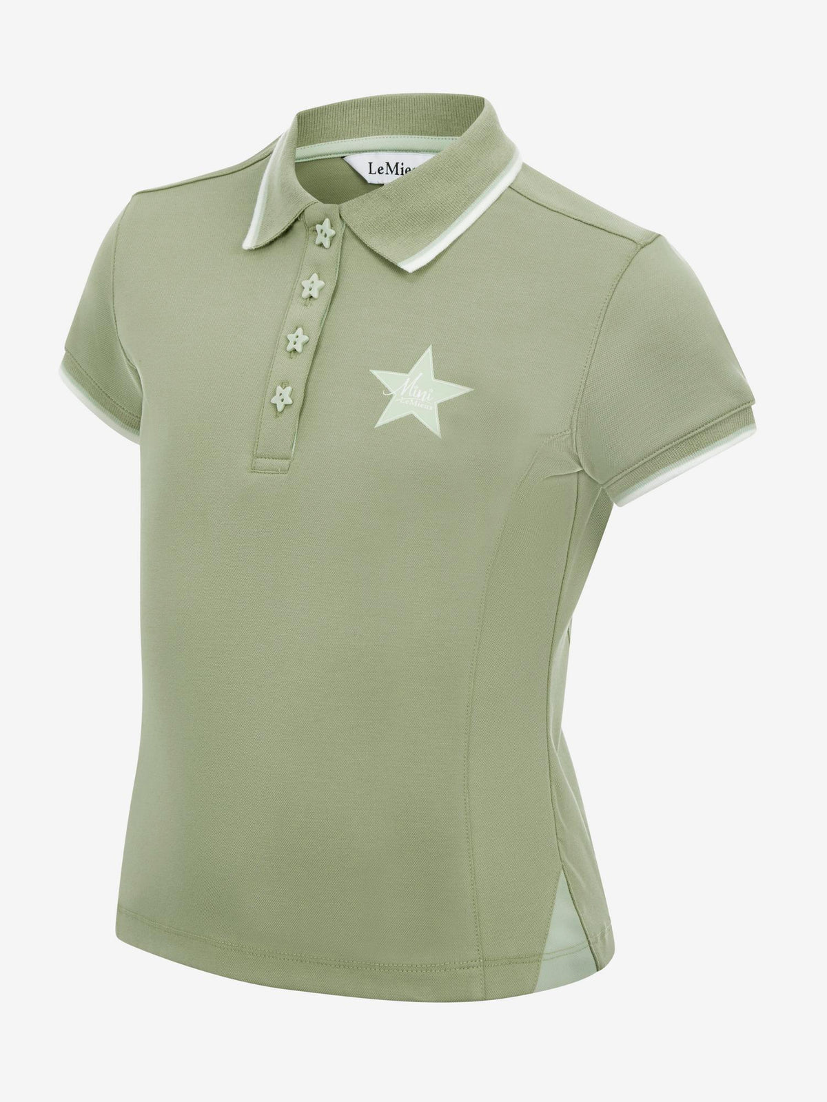 LeMieux Mini Polo Shirt - Fern image 2