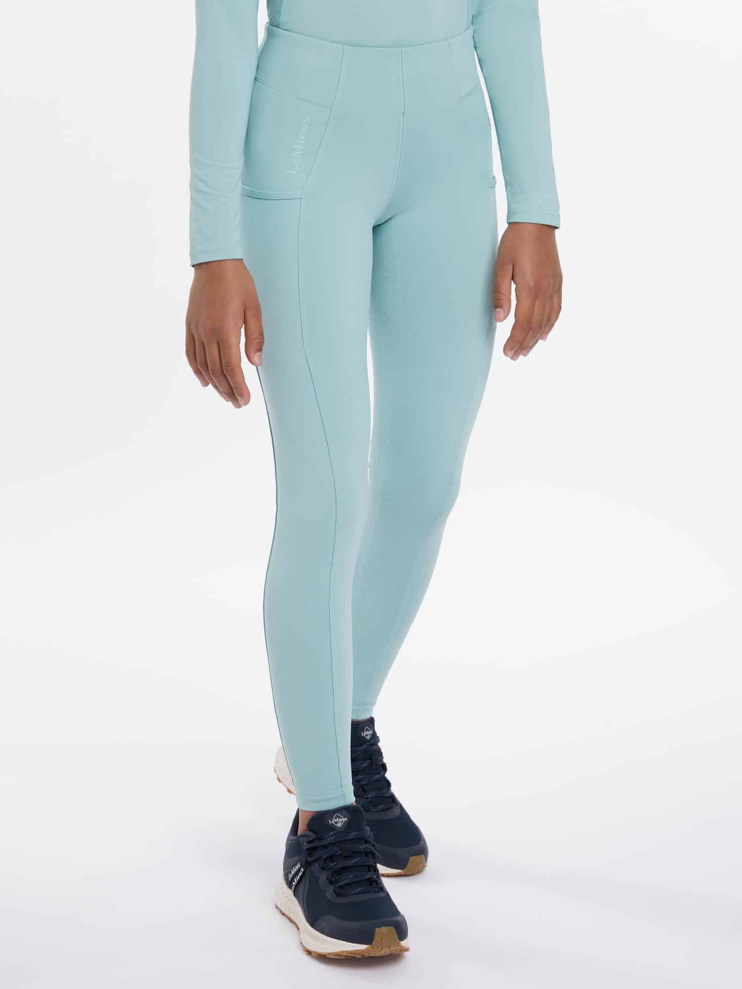 LeMieux Young Rider Orla Pull Ons - Aqua image 4