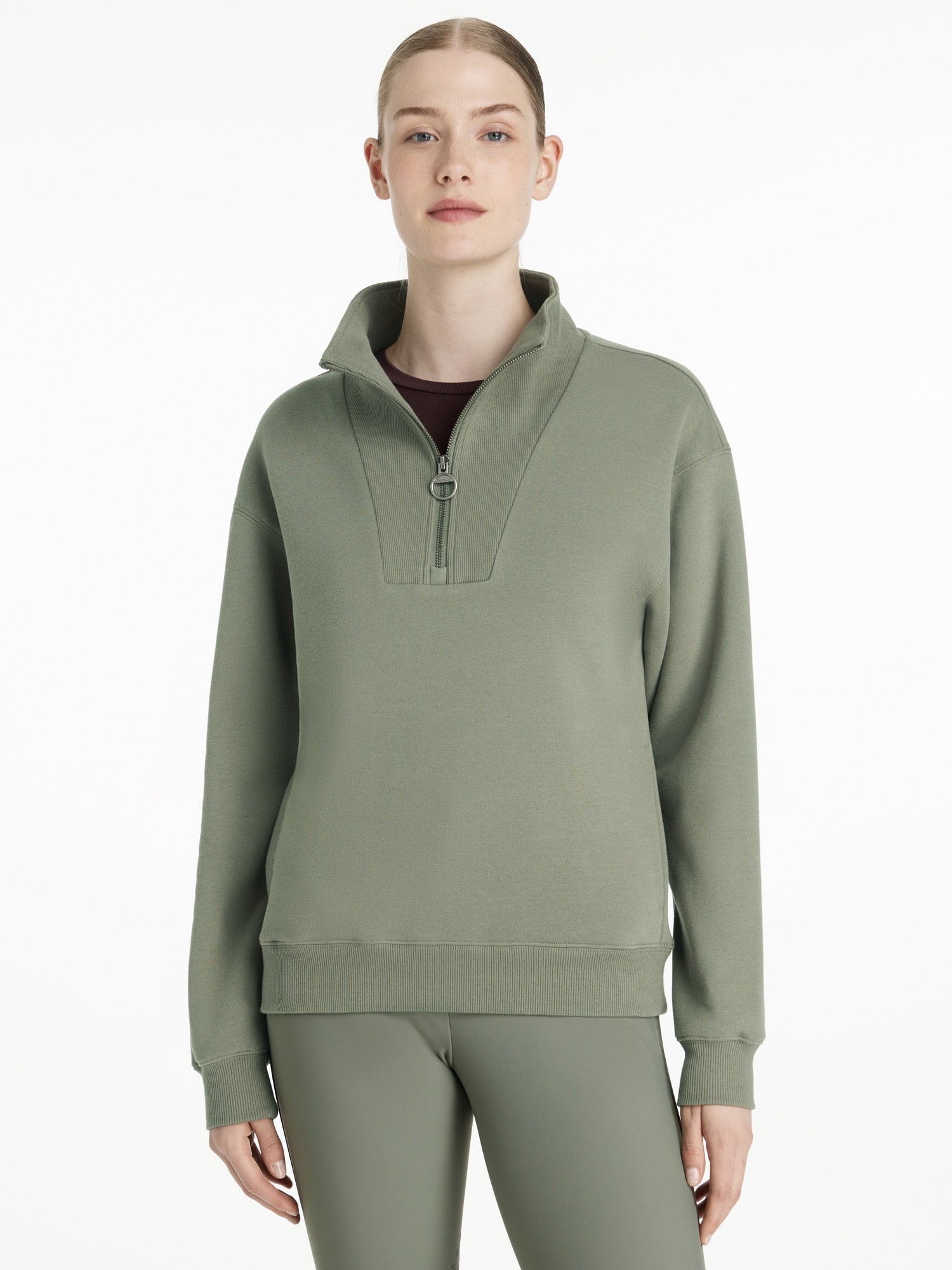 LeMieux Keira Quarter Zip Sweat - Rosemary image 4