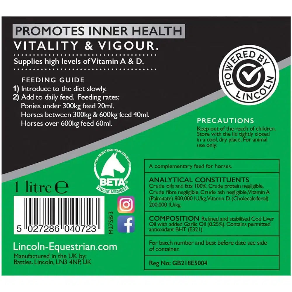Lincoln Cod Liver Oil & Garlic image 1