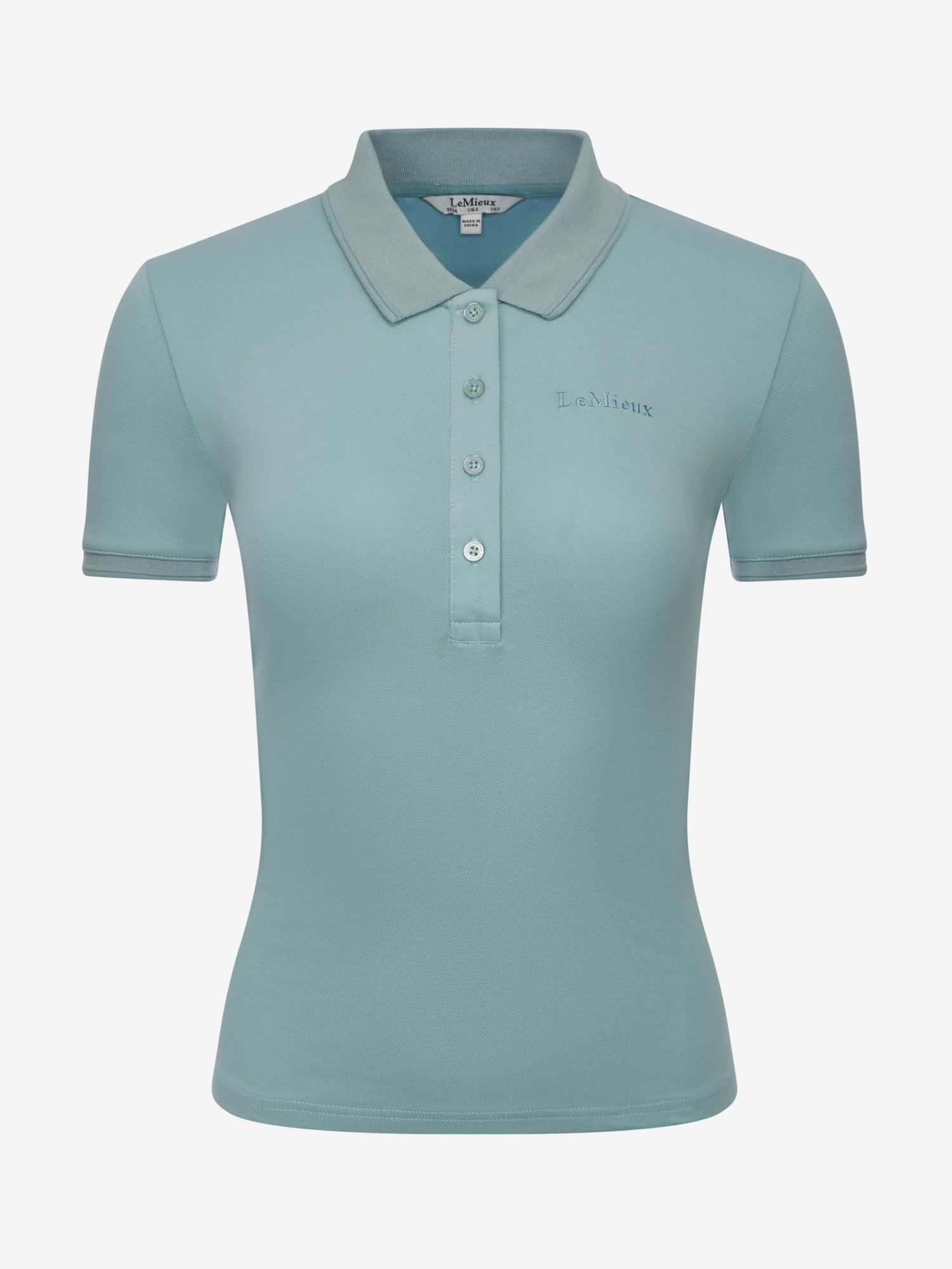 LeMieux Classique Polo Shirt - Aqua image 0