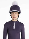 LeMieux Classique Pom Hat Silk - Juniper image 0