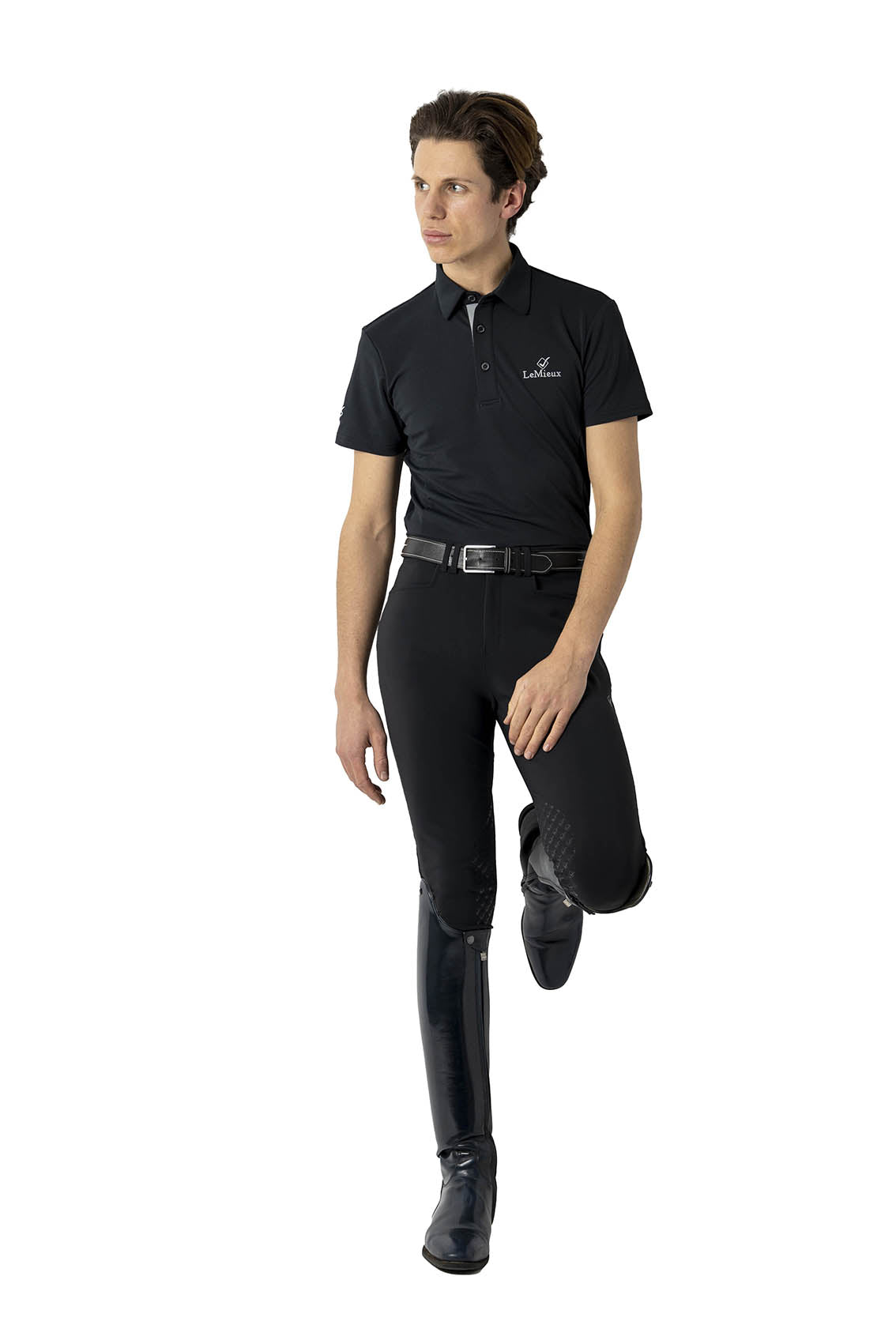 LeMieux Monsieur Mens Breeches - Black image 0