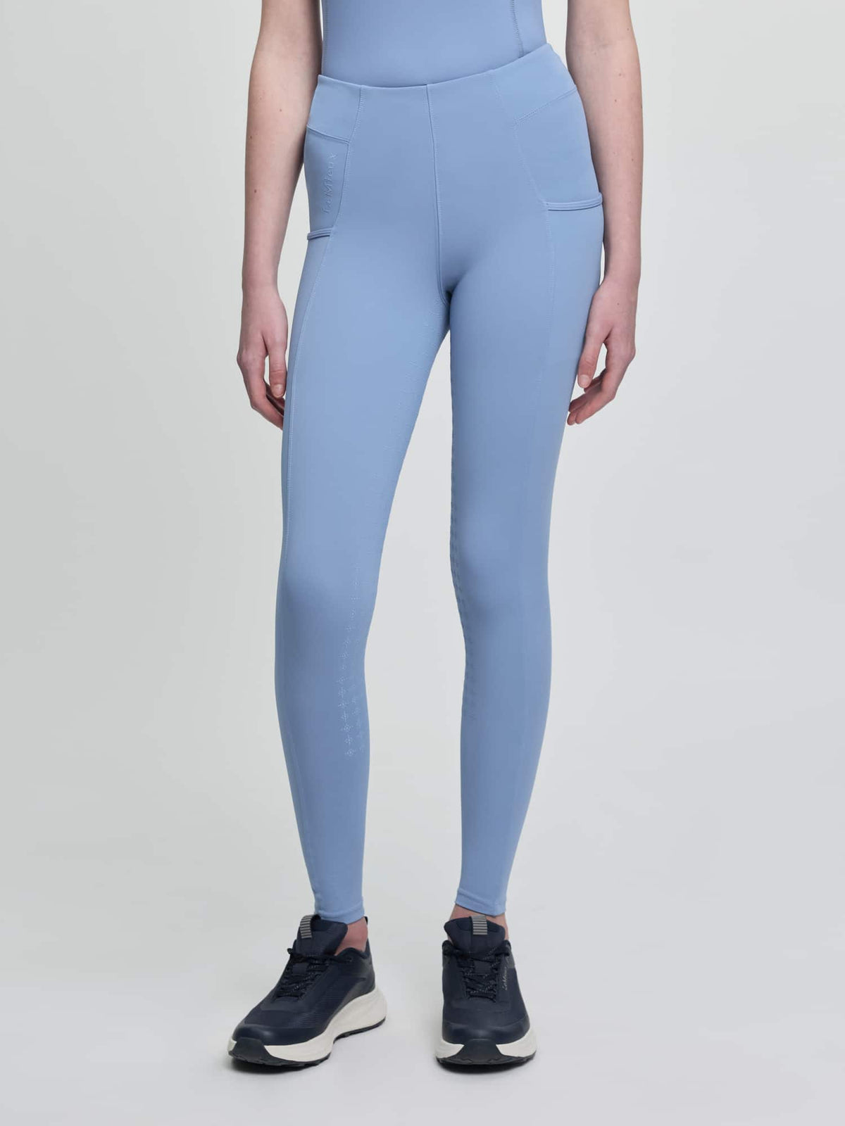 LeMieux Young Rider Orla Pull On Breech - Powder Blue image 4