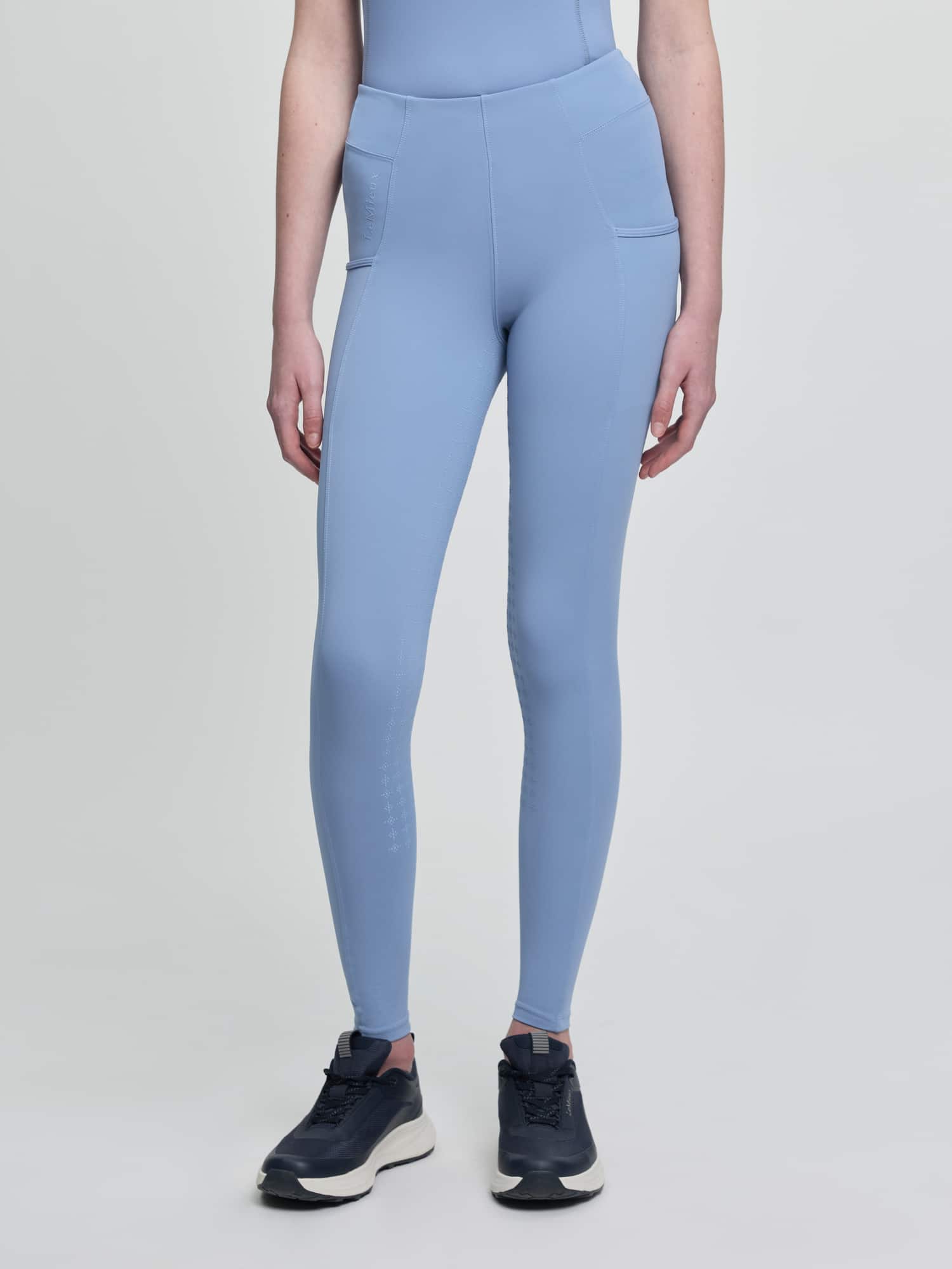 LeMieux Young Rider Orla Pull On Breech - Powder Blue image 4
