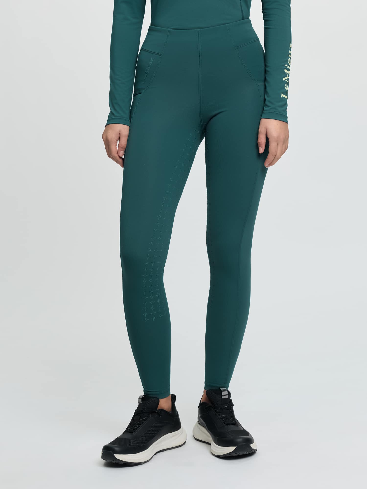 LeMieux Young Rider Orla Pull On Breech - Jungle image 1
