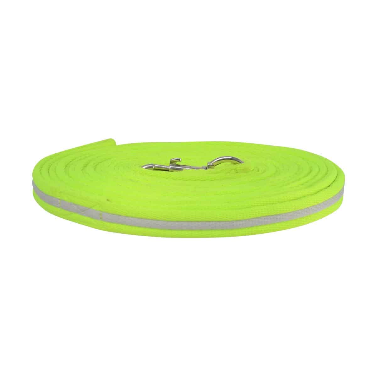Hy Equestrian Reflector Lunge Rein - Yellow image