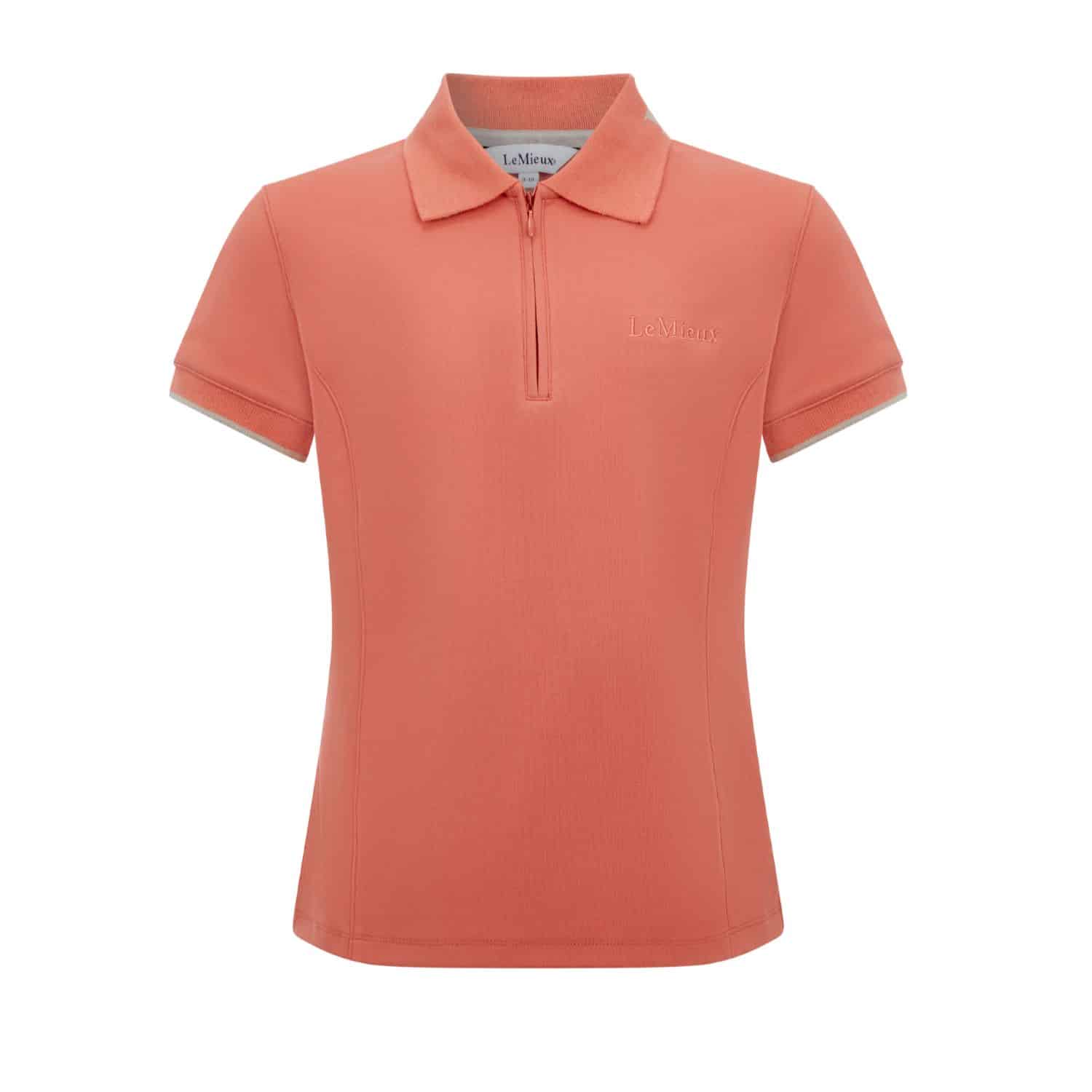 LeMieux Young Rider Polo Shirt - Apricot image 0