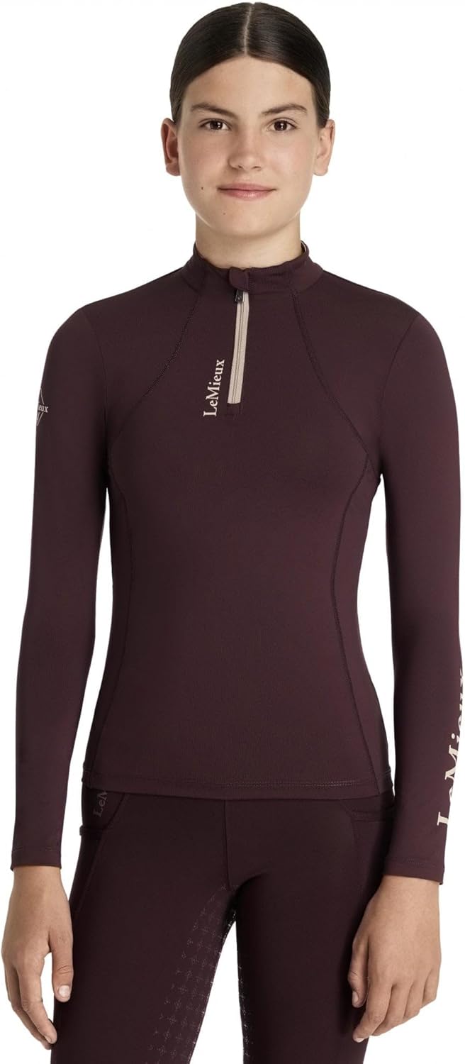 LeMieux Young Rider Classique Base Layer - Damson image 0