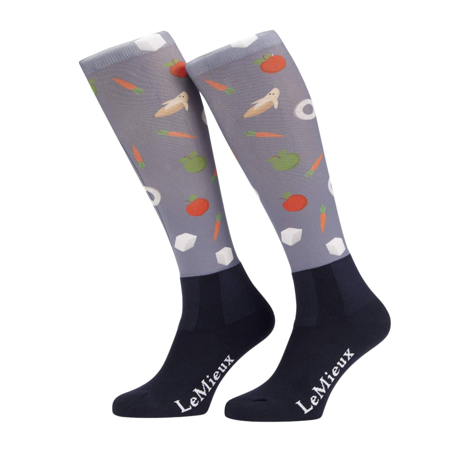 LeMieux Footsie Socks - Treats, UK Adult 4 - 7.5 image