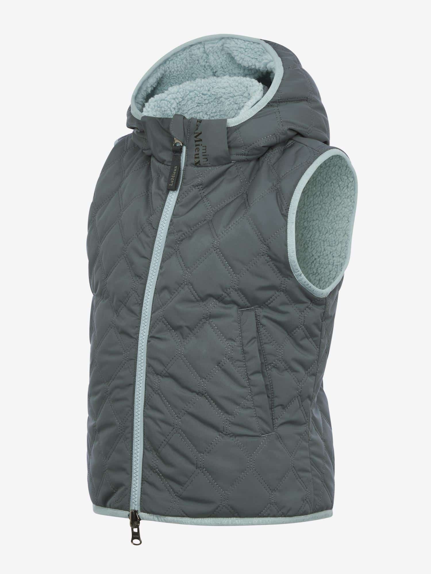 Mini Elsie Reversible Gilet - Petrol image 1