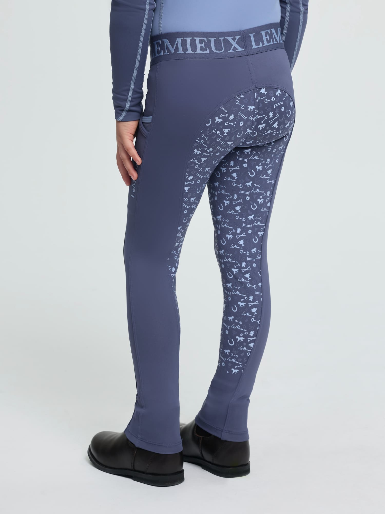 LeMieux Mini Pull On Breech - Shadow image 3