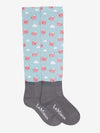 LeMieux Footsie Socks - Flying Pigs image 1