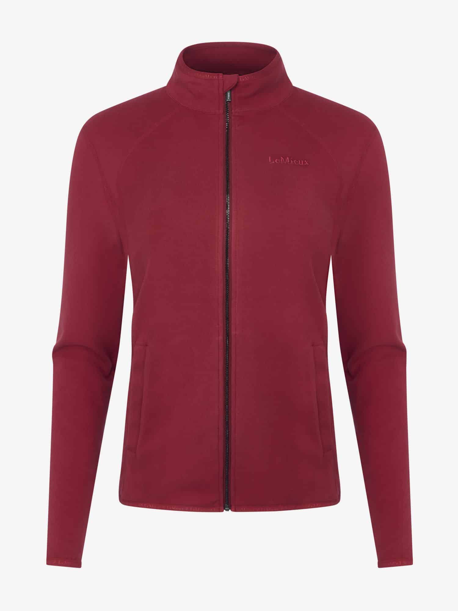 LeMieux Faye Fleece Zip Through - Ember image 1