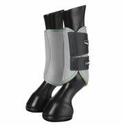 LeMieux Carbon Mesh Wrap Boots - Azure image 0