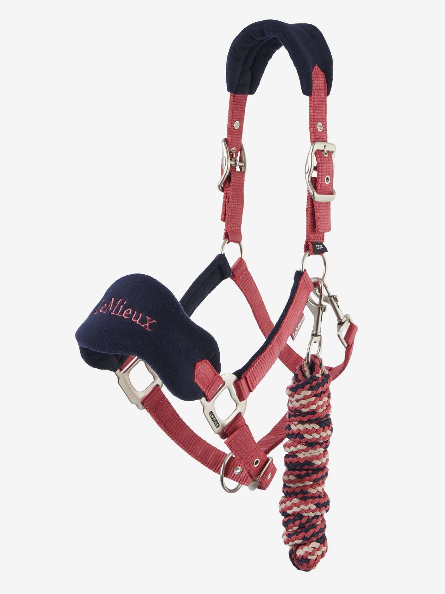 LeMieux Mini Vogue Headcollar & Leadrope - Cranberry image 0