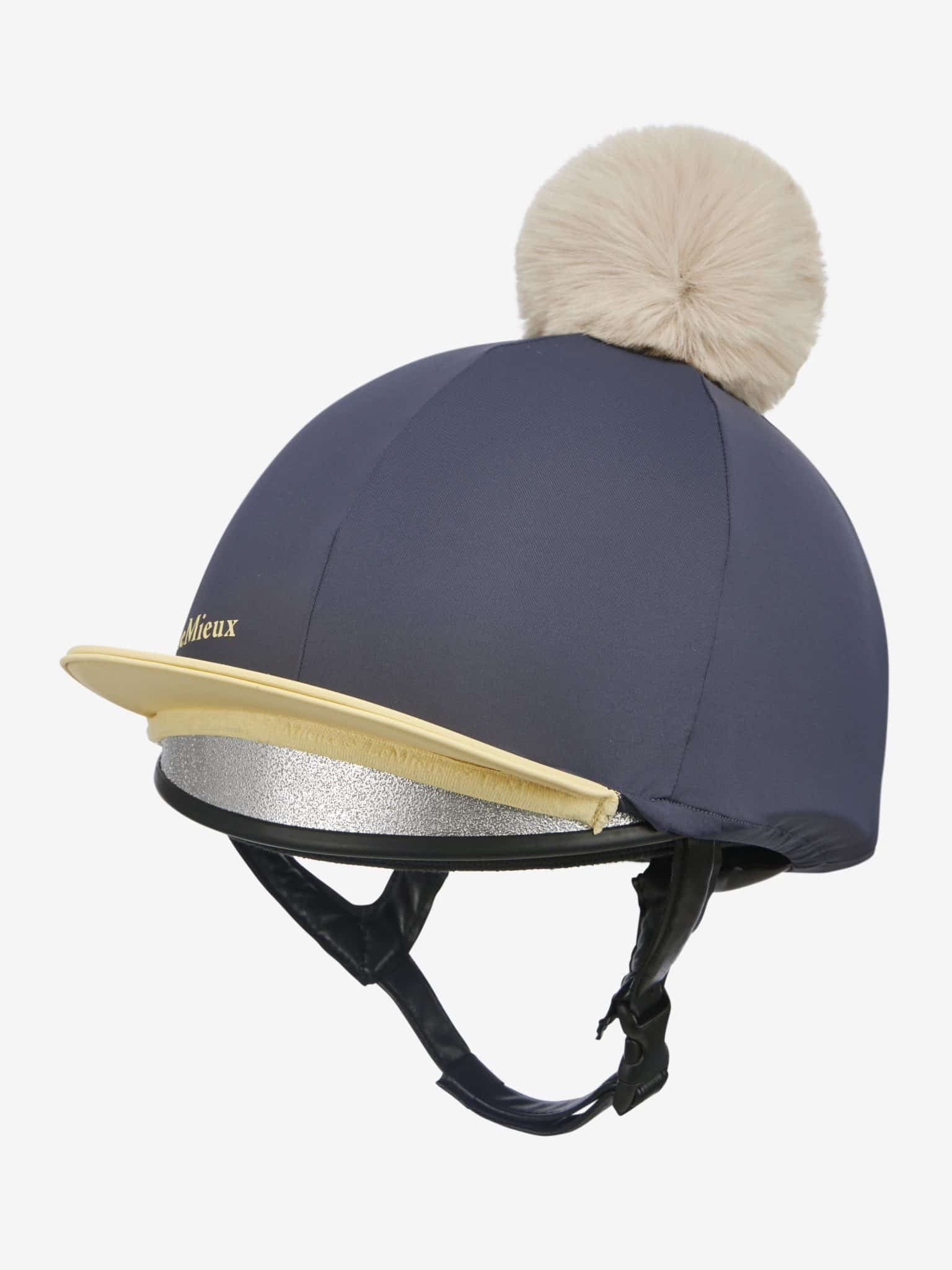 LeMieux Pom Hat Silk - Dusk/Mimosa image 2