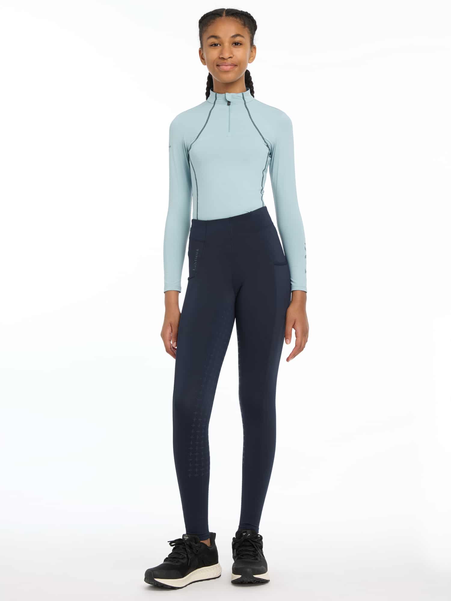 LeMieux Young Rider Orla Pull Ons – Navy image 1
