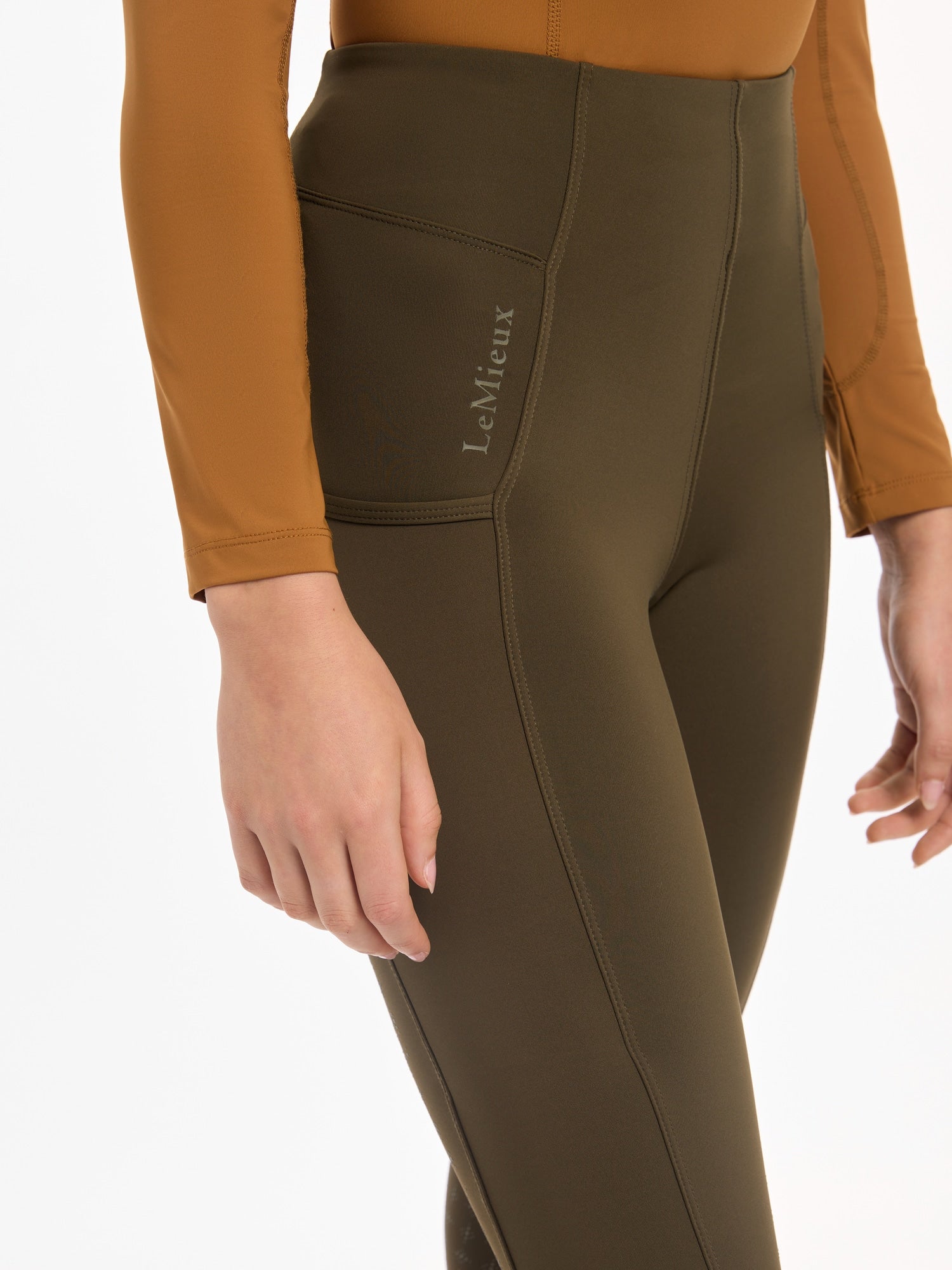 LeMieux Naomi Pull On Breeches - Alpine image 2